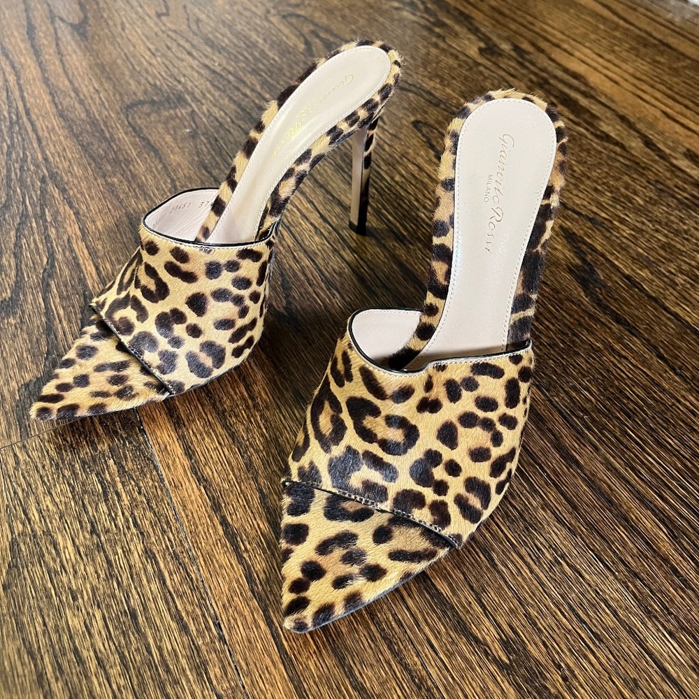 Leopard Gianvito Rossi Size 7.5